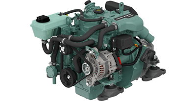 Volvo Penta D1-20 Inboard marine diesel engine 18hp