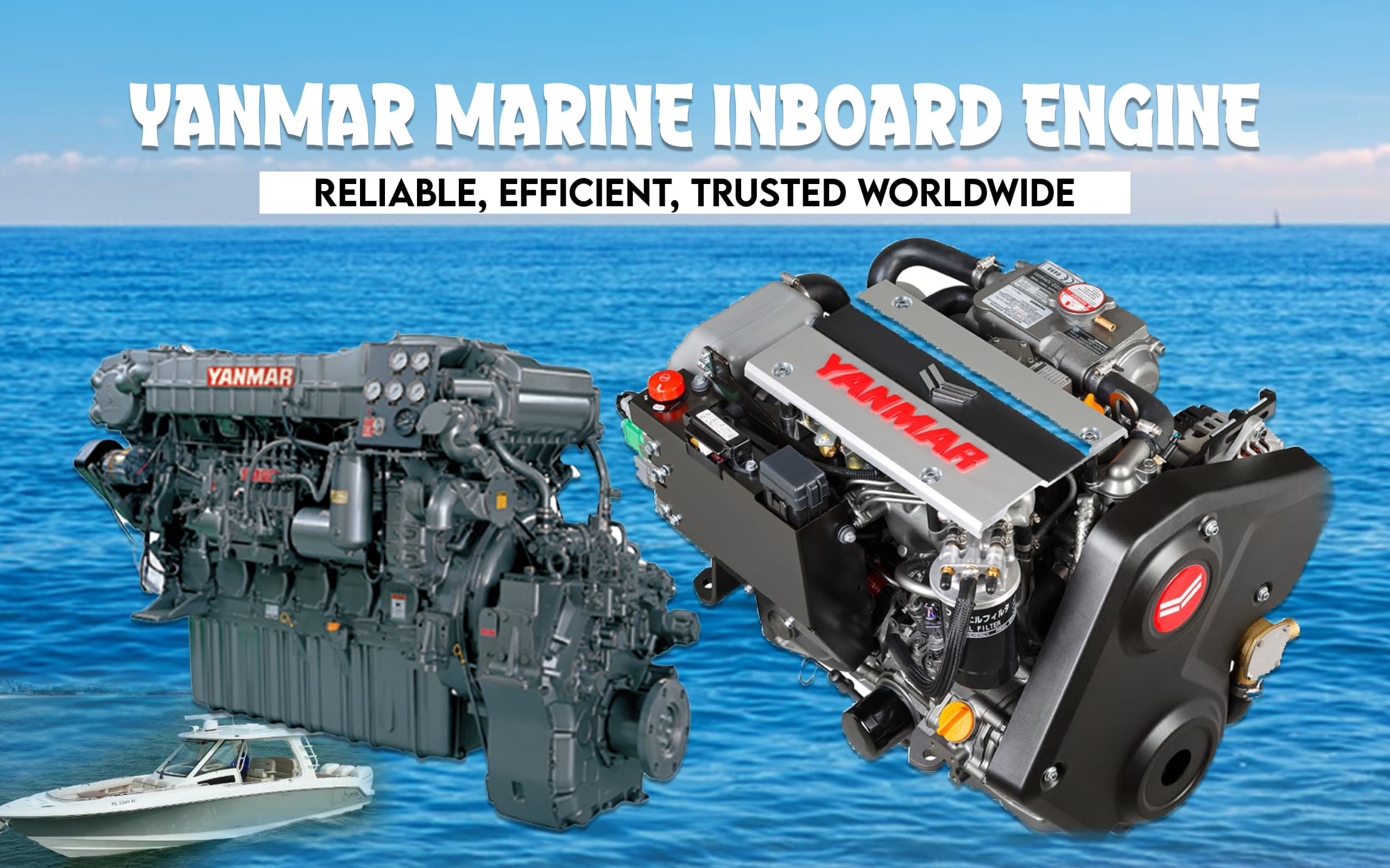 Yanmar Marine Inboard Diesel Engines