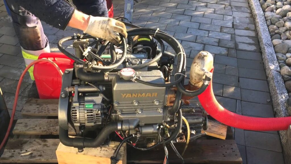 Yanmar 3YM30AE, Yanmar 4JH57, and Yanmar 6LY440 inboard engines