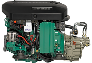 Volvo Penta D3-200 marine diesel engine 200hp