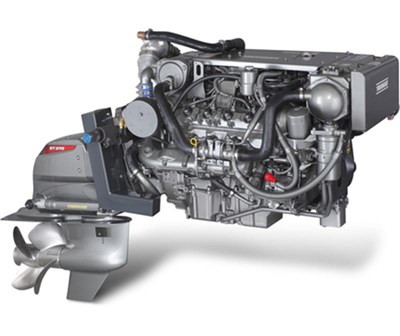 YANMAR 8LV-370Z marine diesel engine 370hp