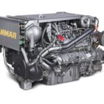 YANMAR 8LV-370 Marine Diesel Engine 370hp